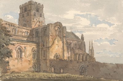 Kathedrale von Carlisle, Cumberland, von Südwesten von Thomas Girtin